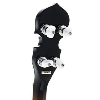 Gold Tone IT-250/L Vintage-Style Armrest Maple Neck Openback 4-String Irish Tenor Banjo w/Hard Case For Left Hand Players image 5