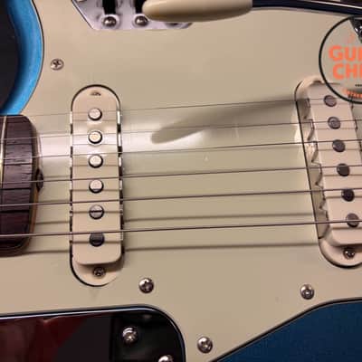 2020 Fender MIJ Traditional II 60s Jaguar Lake Placid Blue Matching Headstock Japan w/ HSC image 14