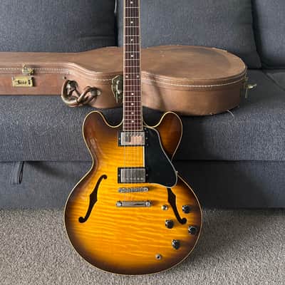 Gibson USA ES-335 Dot Reissue 2000 Semi Hollow- Tobacco Sunburst image 1