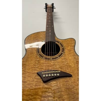 Dean EGA-GN Exotica Quilted Ash Electro Acoustic Guitar Pre-Owned image 12
