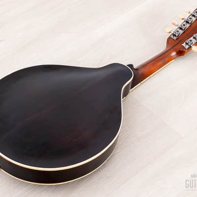 1919 Gibson Style A-2 Vintage A-Style Carved Top Mandolin Sheraton Brown w/ Faultless Case image 16