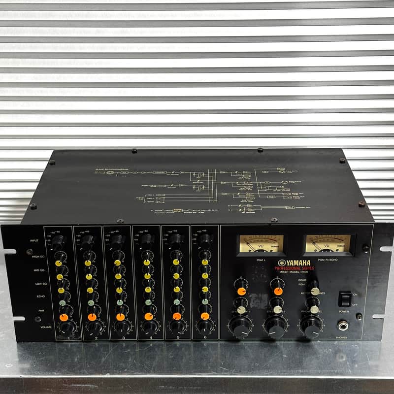 Yamaha M406 Professional Series 6-Channel Rackmount | Reverb Canada