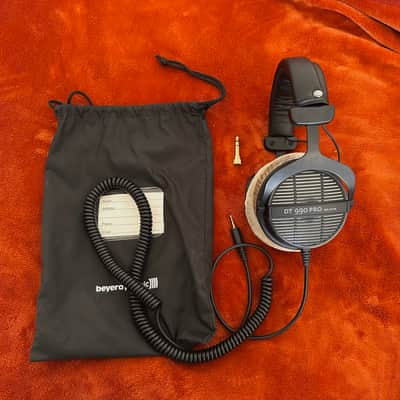 Beyerdynamic DT 990 Pro 250 Ohm Open-Back Over-Ear Monitoring Headphones 2010s - Black/Grey image 1