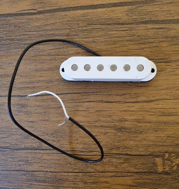 Stratocaster Strat Single Coil Pickup - White image 1
