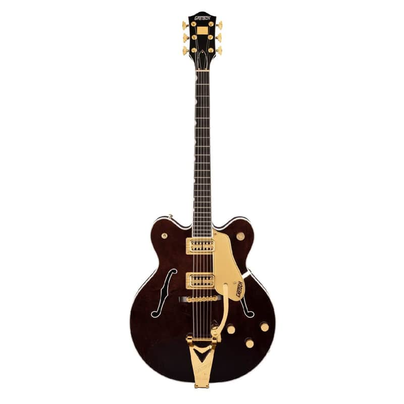 Gretsch - G6122TG Players Edition Country Gentleman Hollow Body with String-Thru Bigsby and Gold Hardware - Walnut Stain #2401248892