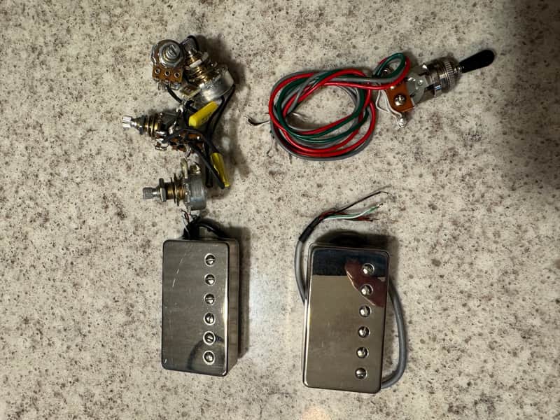 PRS 58/15s pickups with pots and switch 2022 image 1