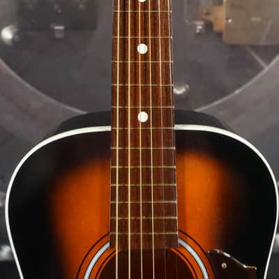 1975 Harmony Stella H6130 Sunburst Parlor Acoustic Guitar USA Vintage Chicago Made image 3
