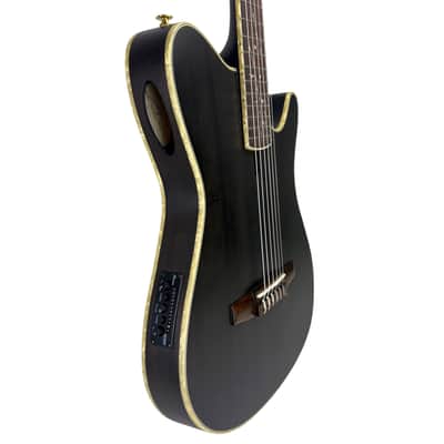 Ibanez TOD10N Tim Henson Signature Nylon Acoustic-Electric Guitar Black (Used) image 8