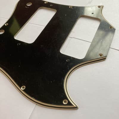 Black/Cream Wide Bevel Pickguard for Vintage 1966-1972 Gibson SG Special image 5