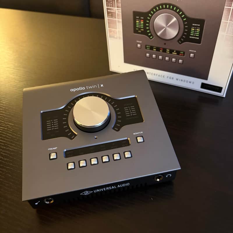 Universal Audio Apollo Twin X Duo Heritage Edition USB 3.0 Audio Interface 2023 - Present - Gray image 1