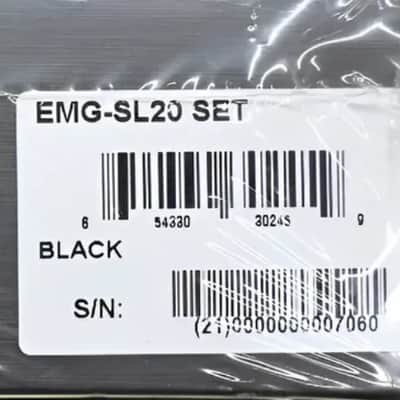 EMG SL20 Steve Lukather Signature Pre-wired H-S-S Pickguard~Black Pearl~USA~Brand New image 6