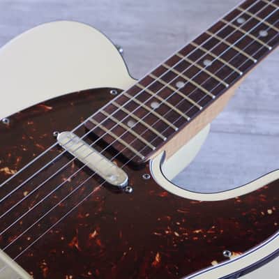 2011 Fender USA American Deluxe Telecaster (Olympic Pearl White) image 6