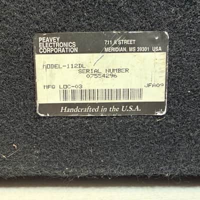 Peavey 112DL 12" 2-Way Passive PA Speaker Cabinets - Pair - USA Made 2000's image 6