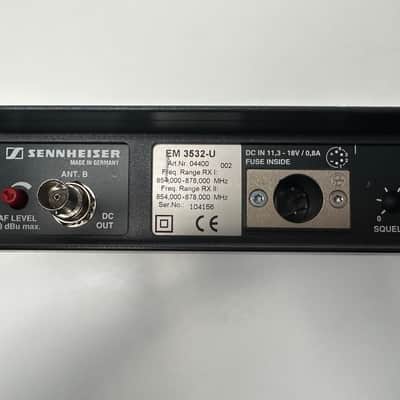 Sennheiser EM 3532-U Microphone Receivers 854-878MHz image 4