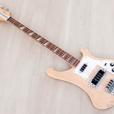 2002 Rickenbacker 4003 Neck Through Bass Mapleglo w/ Case, Paperwork image 12