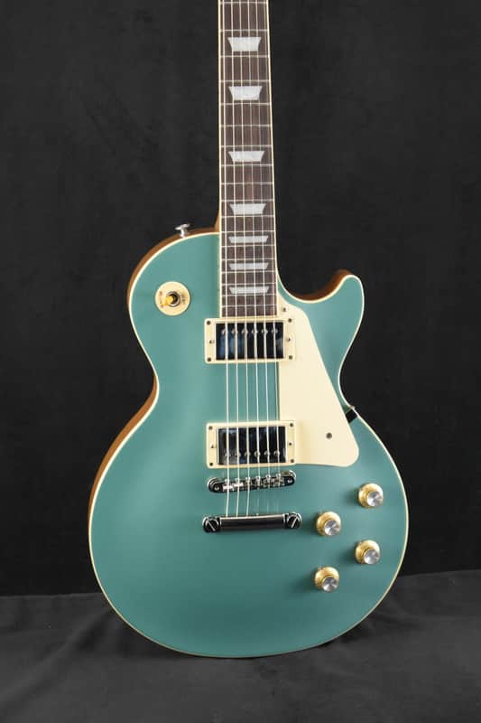 Gibson Original Les Paul Standard 60s Plain Top Inverness Green Top image 1