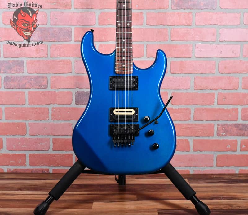 Kramer Pacer Imperial Metallic Blue 1985 w/OHSC image 1