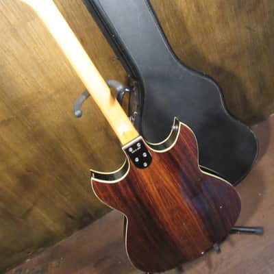 Vintage Greco 920 Double Cutaway Hollow Body With Chipboard Case image 9