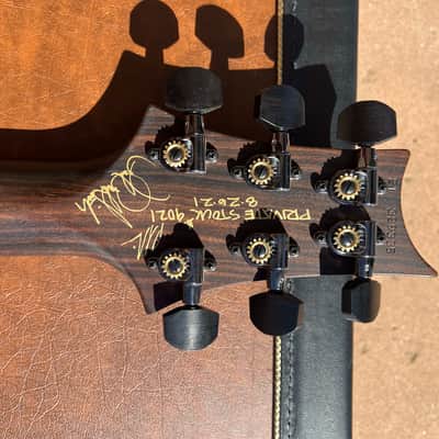 PRS Paul Reed Smith Private Stock #9021 Special Semi-Hollow F-Hole Macassar Ebony - Sub Zero Glow 2021 image 6