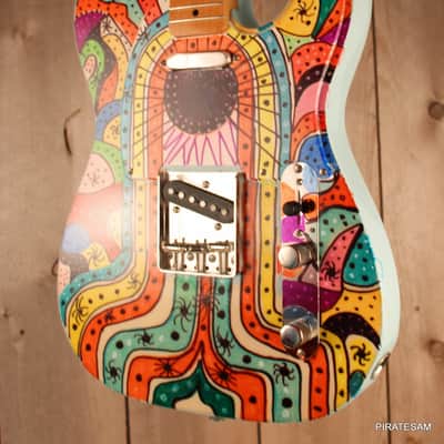 Squier Classic Vibe '50s Custom art Telecaster " Spider Maze 5 " image 8