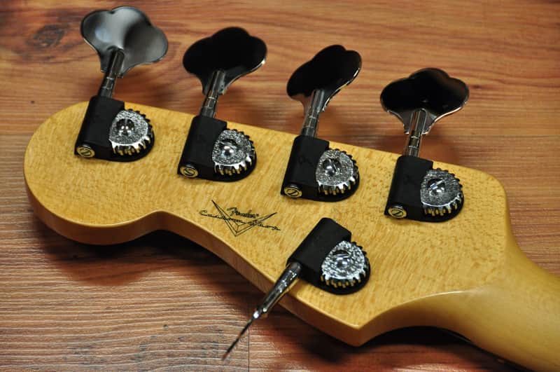 Fender Custom Shop Classic Jazz Bass V Ebony | Reverb