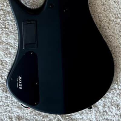 Ibanez EHB1005MSBKF Headless Multi Scale 5-String Bass - Black Flat image 2