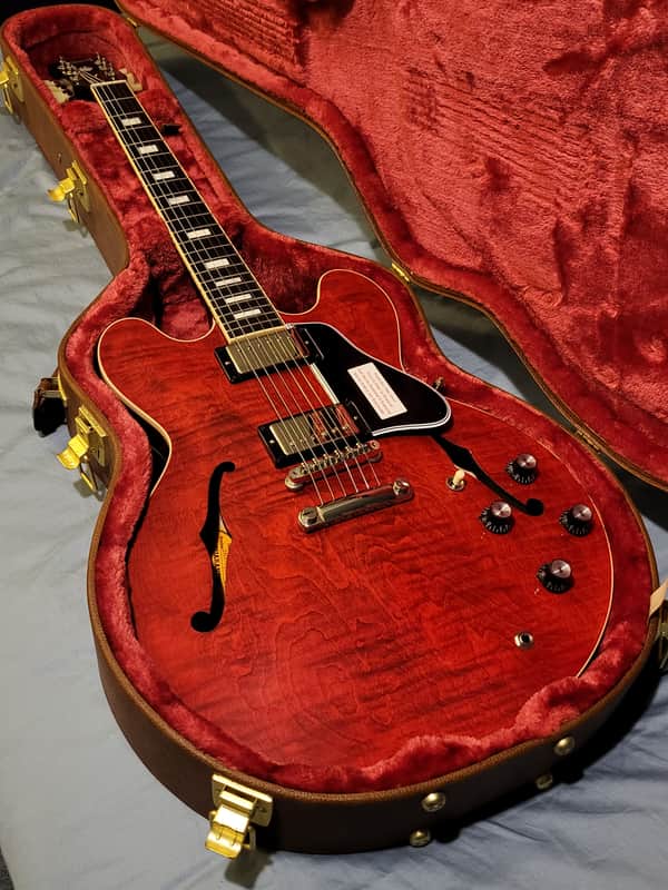 Gibson ES-335 Figured 2023 - Cherry image 1