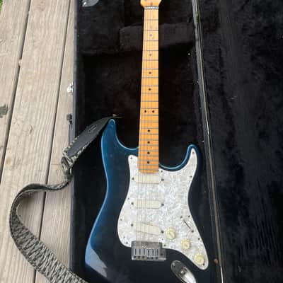 Fender Strat plus e model 1989 - Metallic blue image 1