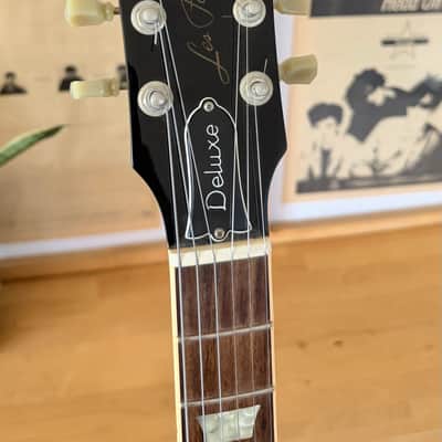 8.8 lbs! Gibson Les Paul Deluxe 30th Anniversary 1999 - Ebony Black, Limited Edition image 2