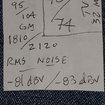 7025/12AX7A Sylvania tall plate/copper post MaxiPreamp2/TV-7 tested image 2