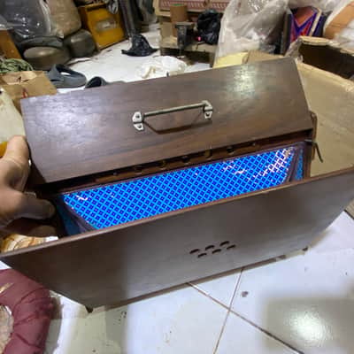 vintage 80 years old Rare Shruti Box, amazing sound, teackwood, Handmade image 4