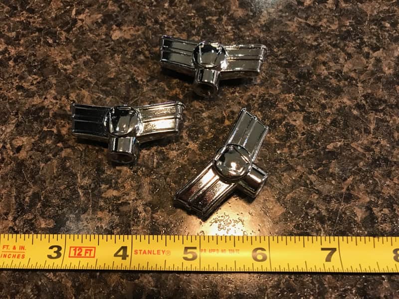 Ludwig Parts PLH1008 3-Pack 6mm Wing Nut for Atlas Stands and Brackets image 1