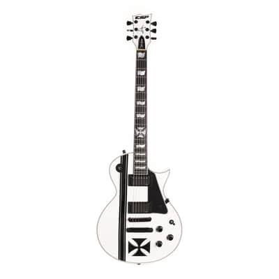 ESP Custom Shop Iron Cross James Hetfield Signature Snow White image 3