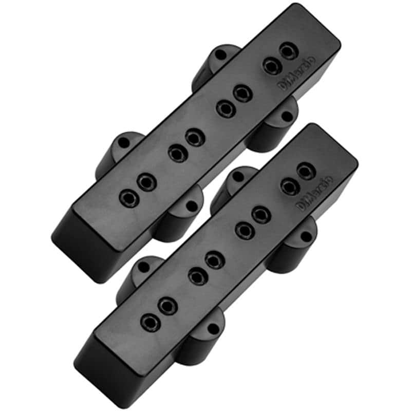 DiMarzio DP123BK Model J Pickup Set, Black image 1