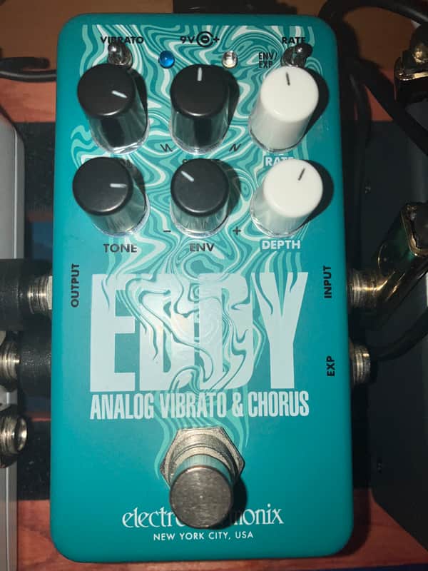 Electro-Harmonix Eddy Analog Chorus and Vibrato 2020 - Present - Aqua image 1