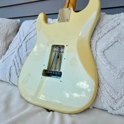 1989 Squier II Stratocaster MIK E9 | Proper Passive™ Electronics | Vintage White | Boutique image 13