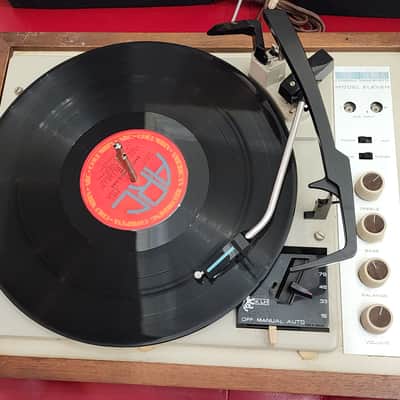 KLH Model Eleven Phonograph Record Player Turntable & Speakers image 11