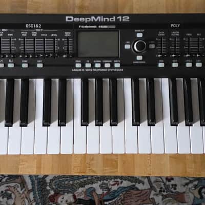 Behringer DeepMind 12 49-Key 12-Voice Polyphonic Analog Synth 2016 - Present - Black