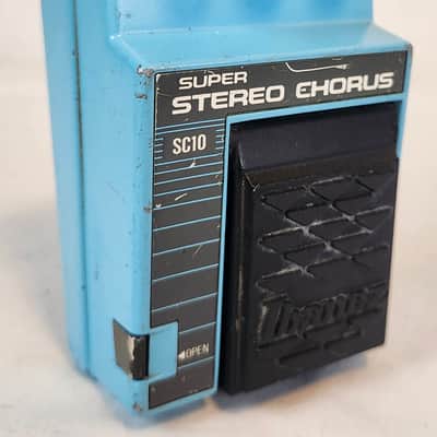 Ibanez Vintage SC10 Super Stereo Chorus 80"s-Blue Guitar Effect Pedal image 2
