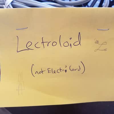 Lectroloid one (1) 117V Power Cord Electric Cable cut Silvertone, Webcor Vintage non-polarized black, grey 1940s-1960s image 3
