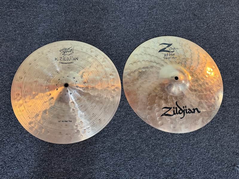 Zildjian K Constantinople & Z Custom 2004 - 14" Hi-Hats - 1 each image 1