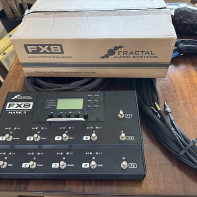 Fractal Audio FX8 Mark II with 2 sets Humbuster Cables image 9