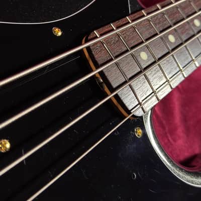 2025 Fender Japan Limited Collection Traditional 60s Jazz Bass – Black Pearl image 4
