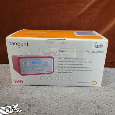 Tangent Quattro MKII Red AM/FM Radio Used image 1