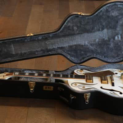 Mint! 2008 Gretsch G7593 White Falcon "Jimmy C" 125th Anniversary Electric Guitar One Off White Falcon + OHSC image 21