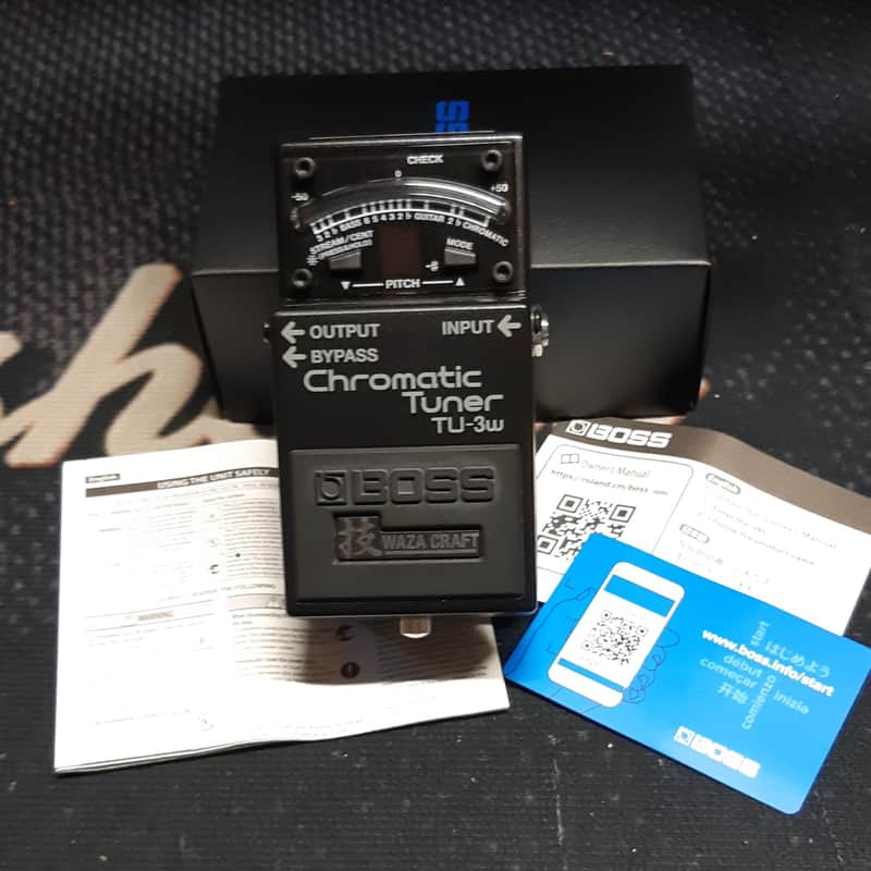Boss TU-3W Chromatic Tuner Waza Craft 2016 - Present - Black image 1