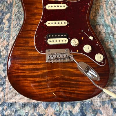 Loaded Fender Rarities Series Flame Maple Top Stratocaster Body image 2