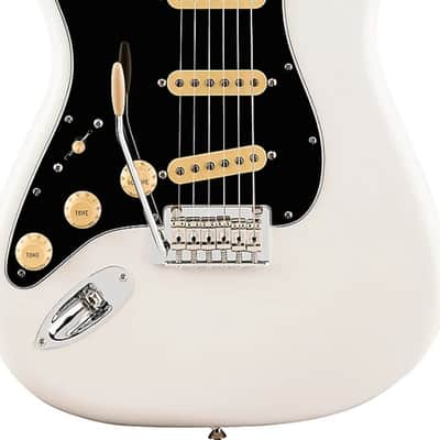 Fender Player II Stratocaster Left-Handed Electric Guitar, Rosewood Fingerboard, Polar White image 2