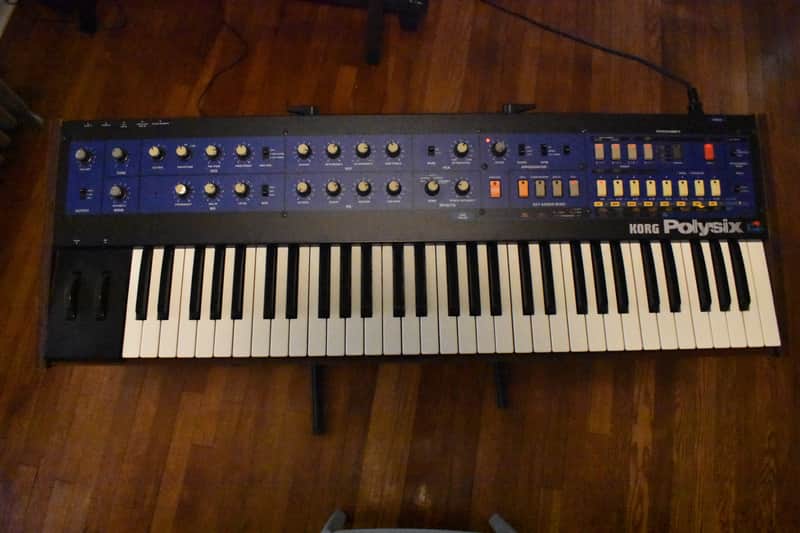 Korg PolySix (KiwiSix, Kiwi Power Supply, Kiwi Overlay) with Case! image 1