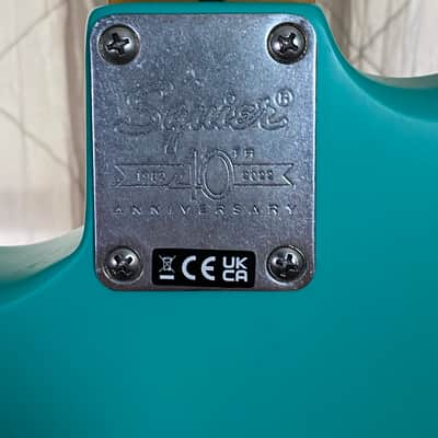 Squier 40th Anniversary Stratocaster, Vintage Edition 2022 - Satin Sea Foam Green image 7